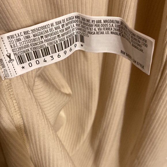 Forever 21 Spaghetti Strap Overwrap Across Front Ruching on Side Dress Sz L NWT - Picture 5 of 6